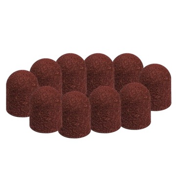 NAKŁADKI ŚCIERNE KAPTURKI FREZ 10MM #180 10 sztuk