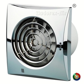 WENTYLATOR ŁAZIENKOWY VENTS 100 QUIET Timer CHROM