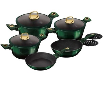 GARNKI 10 ELE BERLINGER HAUS EMERALD BH-6065