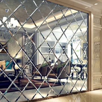 Зеркало Glamour со скошенной кромкой 170x42