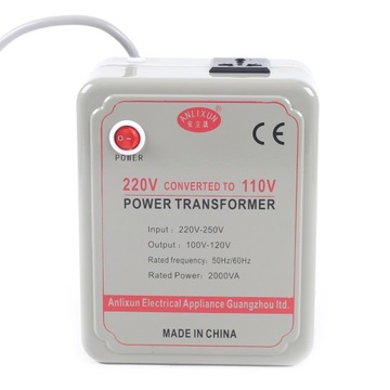 Transformator 220V-250V na 110V-120V 2000W