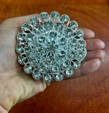 Большой серебряный зажим для занавесной занавесной занавески занавес