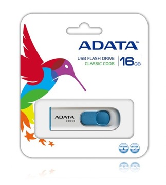 Флеш-накопитель ADATA AC008-16G-RWE