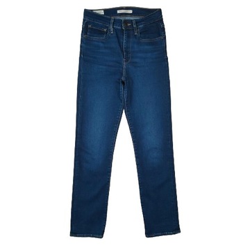 LEVI'S 724 High Rise Straight Spodnie Jeans Damskie r. 27/30