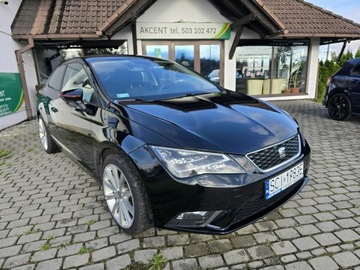 Seat Leon III Hatchback 1.4 TSI 122KM 2013 Seat Leon Reflektory Martix - wersja coupe