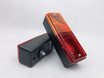 КОМБИНИРОВАННЫЕ ЗАДНИЕ ФОНАРИ СЕЛЬСКОХОЗЯЙСТВЕННЫЙ ПРИЦЕП ФАР НА КАБЕЛЕ + КОМПЛЕКТ ЛАМПОК