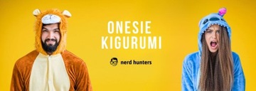 Piżama Onesie Kigurumi Kostium Przebranie Dinozaur 135-145cm