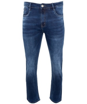 Spodnie jeansy niebieskie ELASTYCZNE W33 L30