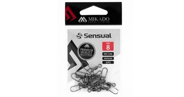 KRĘTLIK ROLKOWY Z AGRAFKĄ SPINNINGOWĄ - BN Nr. 18