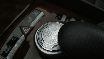 Mercedes AMG ХРОМИРОВАННАЯ ЭМБЛЕМА IDRIVE РУЧКА 49мм