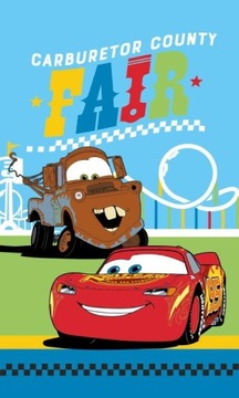 RĘCZNIK 30x50 CARS auta McQueen DO PRZEDSZKOLA 14