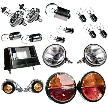 Lampy Ursus C-330 komplet przód tył kierunkowskazy podświetlenie tablicy