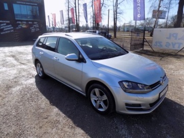 Volkswagen Golf VII Variant 1.4 TSI BlueMotion Technology 125KM 2016 Volkswagen Golf Variant BIALOLEKA 1.4 T.Benzyna TSI (125 KM) DSG ,2016r., zdjęcie 1
