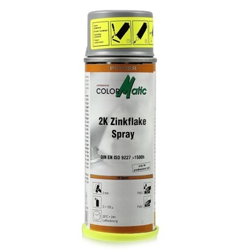 COLORMATIC PODKŁAD 2K DO METALU CYNK PŁATKOWY 0,2L