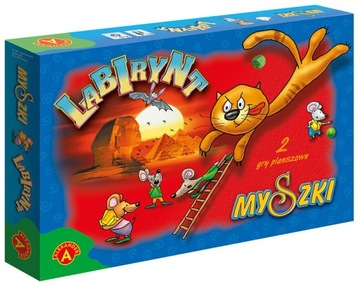 Labirynt Myszki 2 gry planszowe Alexander