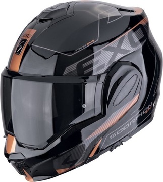 Kask szczękowy SCORPION EXO-TECH Evo Traveller r. XS + Pinlock