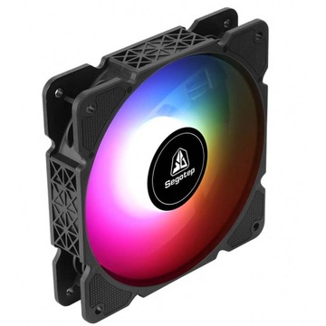 Комплект из 3 вентиляторов Segotep 120 x 120 мм GX-12 PLUS RGB статический цвет 53CFM