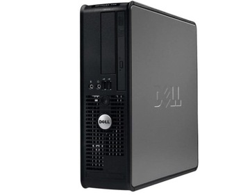 KOMPUTER DELL DUAL CORE 4GB 250GB HDD WIN7 LPT COM