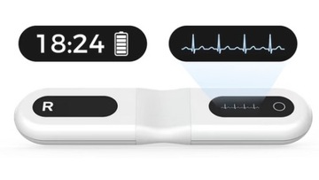 72-godzinny Holter EKG LW z ekranem Analiza Aplikacja na PC i telefon
