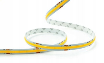 Taśma led 24V cob 11W/1mb 480led ip20 4000K 5mb