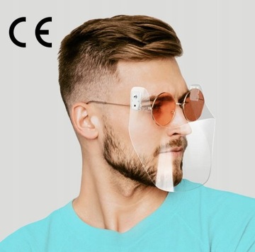 Вы носите очки? МАСКА-ВИЗОР мини 2 шт. CE