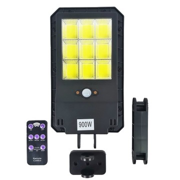 LAMPA ULICZNA PANEL ZASILANIE SOLARNE 108 LED COB