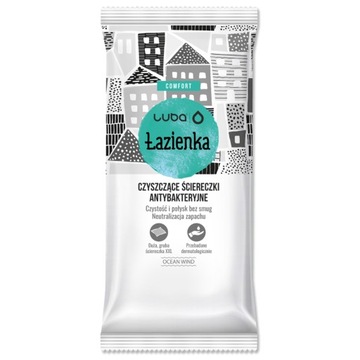НАБОР ВЛАЖНЫХ САЛФЕТОК LUBA ДЛЯ ЧИСТОГО ДОМА 7 упак.