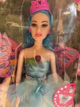 КУКЛА ФЕЯ С КРЫЛЬЯМИ МУЗЫКА И СВЕТОВЫЕ АКСЕССУАРЫ