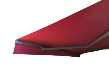 Электрическая маркиза 500х300 Бордовый PREM