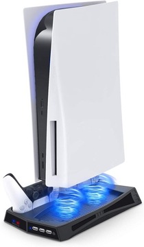 Многофункциональная станция для зарядного устройства PS5. Охлаждающая подставка. Подставка для зарядки.
