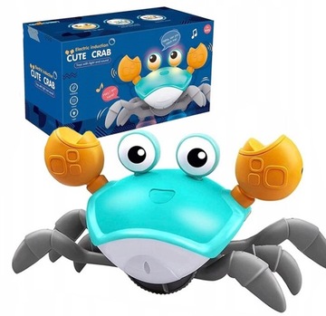 ИНТЕРАКТИВНАЯ ИГРУШКА ДЛЯ ДЕТЕЙ БЕГАЮЩАЯ ПОЛЗАЯ ХОДЯЩАЯ КРАБ XL