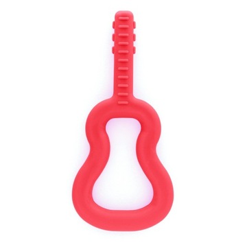 Gryzak Logopedyczny dla dzieci Ark Gitara Czerwony BM