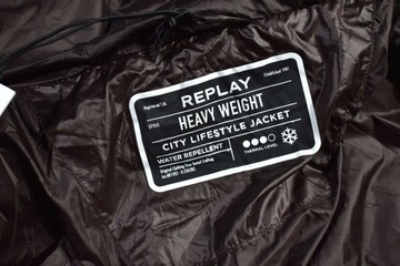 Replay Quilted Coat Puch Syntetyczny Oversize XS/S