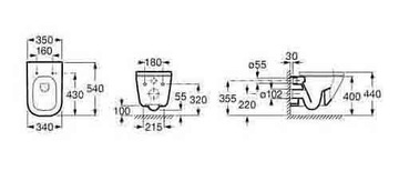 Подвесная чаша для рамы ROCA Gap A346477000