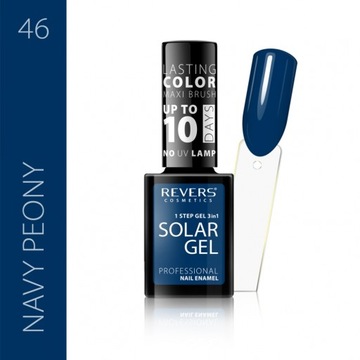 Lakier do paznokci SOLAR GEL 12ml efekt hybrydy 46
