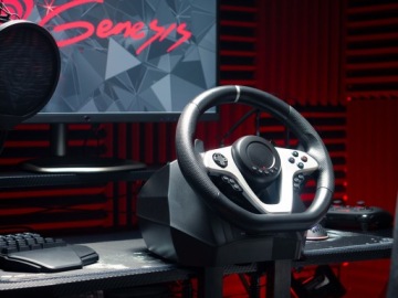 GENESIS SEABORG 400 PC PS4 XONE WIBRA РУЛЕВОЕ КОЛЕСО