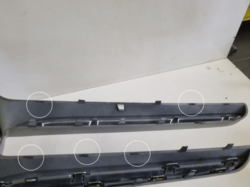 LIŠTA MŘÍŽKY MERCEDES B TŘÍDA W246 FACELIFT ORIG.