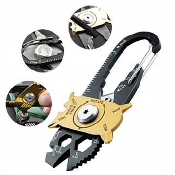 MULTITOOL 20 w 1 Brelok MULTINARZĘDZIE