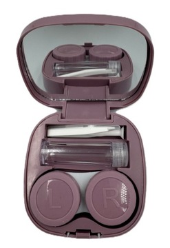 КОНТЕЙНЕР ДЛЯ ЛИНЗ TRAVEL SET КОНТЕЙНЕР ДЛЯ ЖИДКОСТИ С ЗЕРКАЛОМ