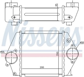 CHLADIČ INTERCOOLER MAZDA 6 MPV II 2.0D 2002-2007