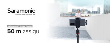 Беспроводной микрофон Saramonic Blink Go-D1