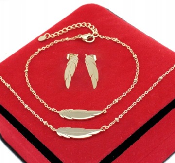 НАБОР ЗОЛОТЫХ ПЕРО, 3 предмета, ХИРУРГИЧЕСКАЯ СТАЛЬ 316L