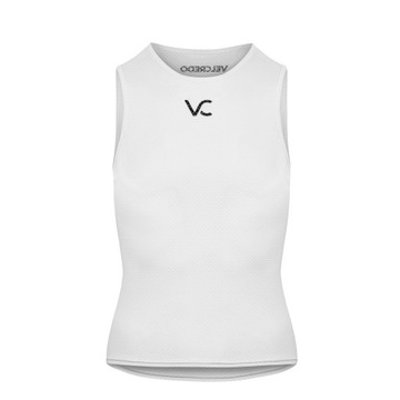 Potówka rowerowa base layer męska biała VC - M