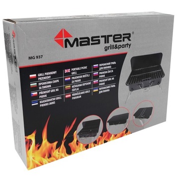 ТУРИСТИЧЕСКИЙ ГРИЛЬ, ПОРТАТИВНЫЙ, СКЛАДНОЙ, ЧЕМОДАН, Кемпинг, Прямоугольный