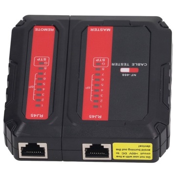 Tester przewodów Ethernet NOYAFA Automatyczny tester kabli ekranowanych o