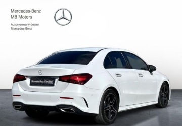 Mercedes Klasa A W177/V177 Sedan Facelifting 2.0 220 190KM 2023 Mercedes-Benz Klasa A Salon PL 4Matic AMG Line Kamera MBUX CarPlay Android, zdjęcie 4