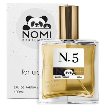 TRWAŁE PERFUMY FM DAMSKIE FRANCUSKIE NOMI PERFUMETKI PERFUMETKA N. 5 100ML