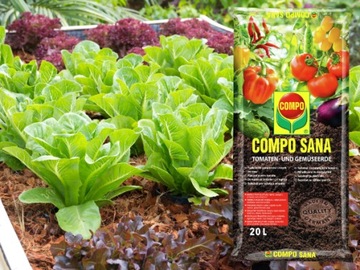 ЗЕМЛЯНОЙ СУБСТРАТ ДЛЯ ОВОЩЕЙ ПОМИДОРЫ ПЕРЕЦ ОГУРЦЫ ТРАВЫ САЛАТ 20Л КОМПО