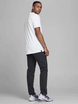 JACK&JONES KOSZULKA POLO MĘSKA BIAŁA r.S