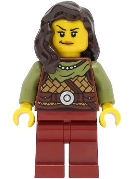 Lego Nowa Figurka Viking Warrior Wiking Wojowniczka Kobieta vik041